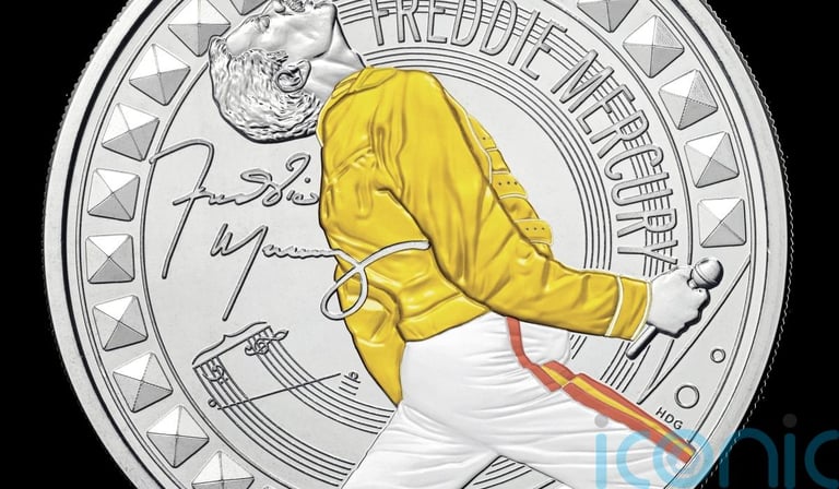 Royal Mint Launches Freddie Mercury Coin; Vinyl Reissue Celebrates 40th Anniversary of "Mr Bad Guy
