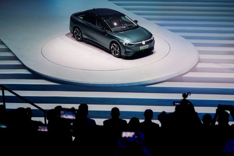 Chinese EV Surge Overtakes German Giants in World's Largest Auto Market