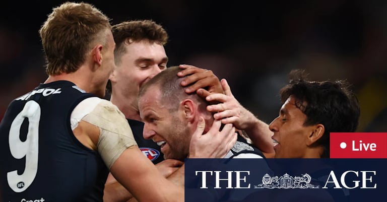 Sam Docherty Retires After Inspiring AFL Career; Hawthorn Defeats Carlton 85-61