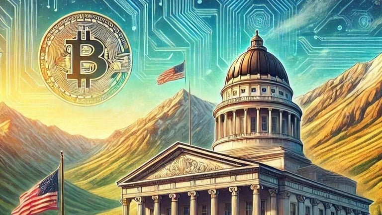 Utah's Blockchain Bill Paves Way for State Crypto Investments Amid Economic Uncertainty