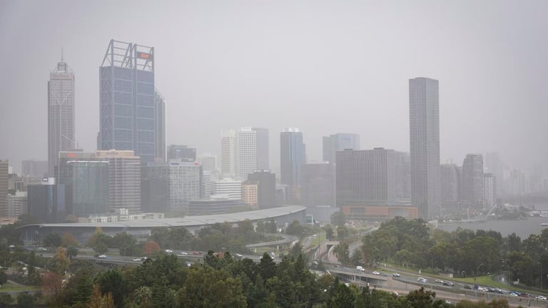 Severe Weather Alert: Damaging Winds and Heavy Rain to Hit Perth and South Western Australia