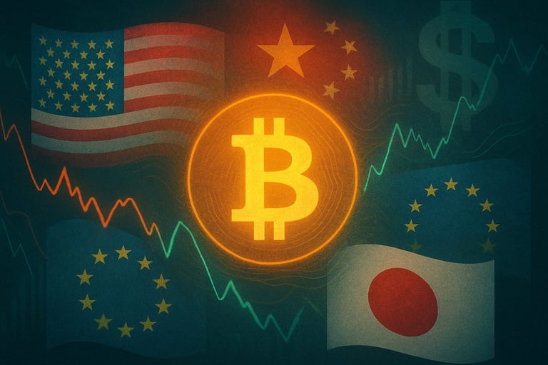 Governments' Bitcoin Hoarding Challenges Dollar Dominance, Fuels Market Volatility Concerns