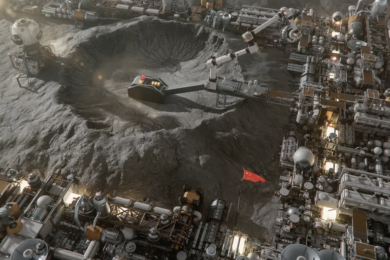 SpaceX's Ambitious Plan: Moon Factories and Starship's Million-Ton Lift to Transform Space Industry