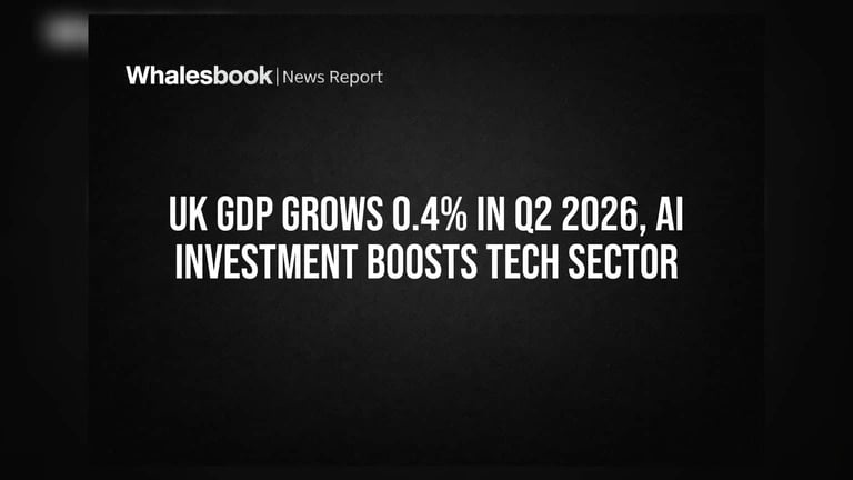 UK Economy Boosted by AI Boom, But Geopolitical Risks Loom