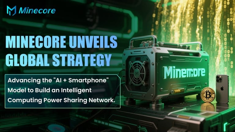 Minecore Launches Global Strategy to Transform Smartphones into AI-Powered Blockchain Nodes