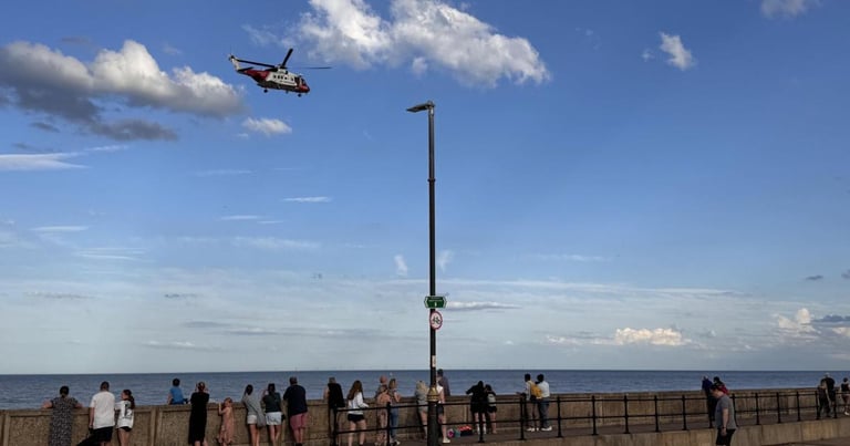 Massive Search Underway for Missing Boy in Hornsea Amid Rising Open-Water Dangers