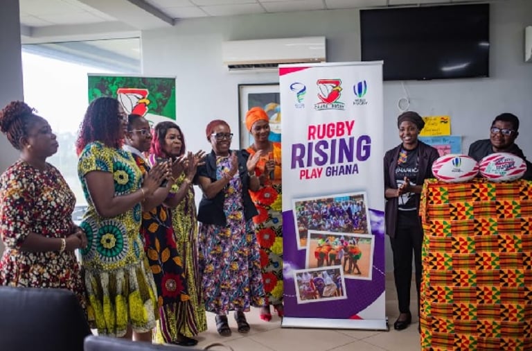 Ghana Launches Rugby Rising Play to Boost Girls' Participation in Rugby Across Africa
