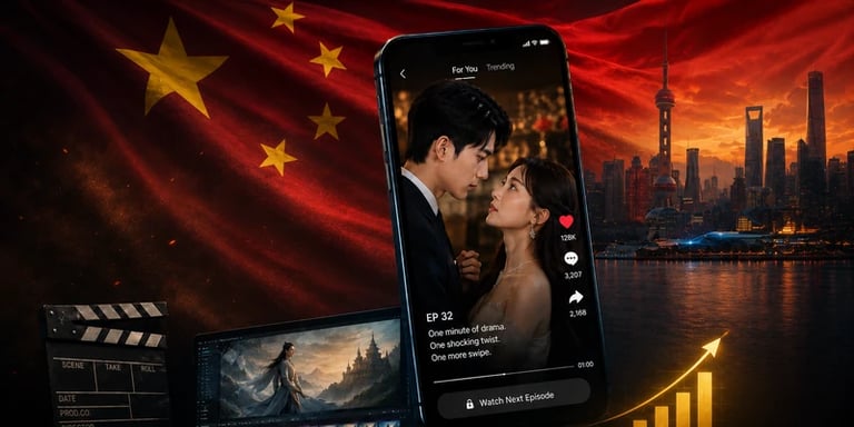 China's $16.5 Billion AI-Driven Micro-Drama Revolution Targets Global Markets