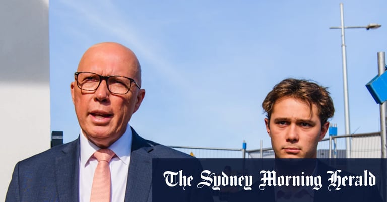 Dutton's Son Highlights Housing Crisis as Coalition Proposes Tax Deduction for First Homebuyers