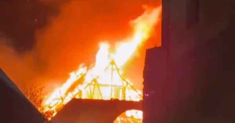 Blaze Engulfs Southall Church: 70 Firefighters Battle Massive Fire