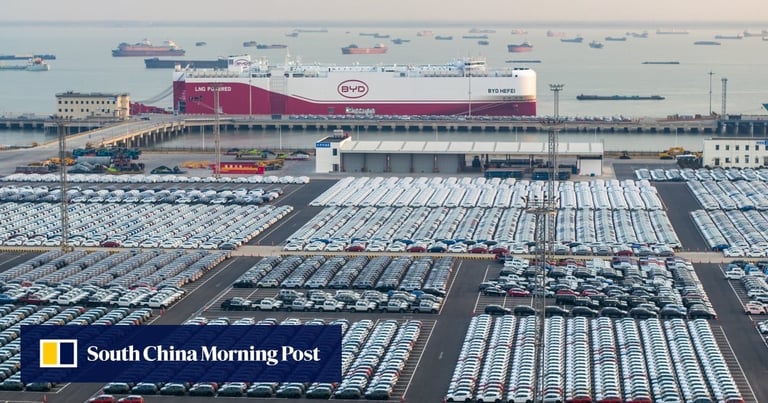 BYD's Profits Plummet Amidst Intense Price War and Oversupply in Chinese Auto Market