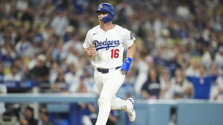 Dodgers' Will Smith Hits 10-Day IL; Chuckie Robinson Recalled Amidst Giants Victory