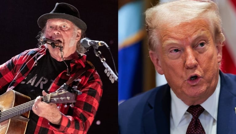 Neil Young Launches Tour with Politically Charged Anthem 'Big Crime' Against Trump Administration
