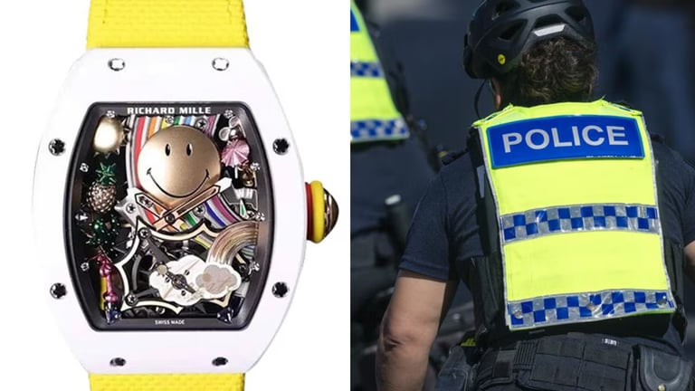 $10M Canberra Heist: Four French Nationals Charged; Rare Watches Still Missing