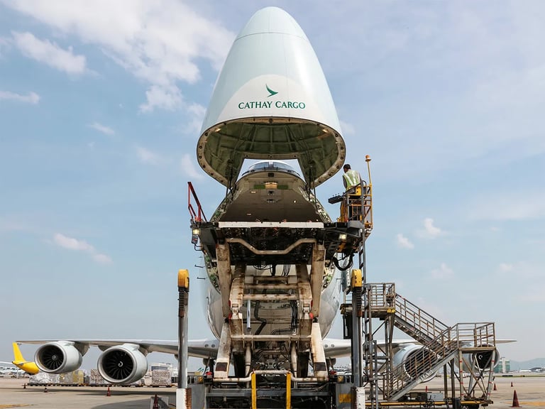 Cathay Pacific Navigates Trade Tensions with Strategic Cargo Rerouting at Hong Kong Hub