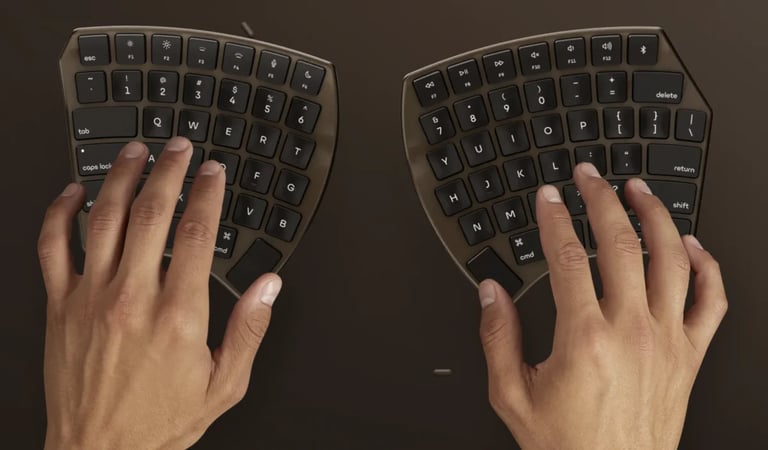 Revolutionary Flow Keyboard by Ex-Apple Designer Promises Comfort and Productivity for Professionals and Gamers