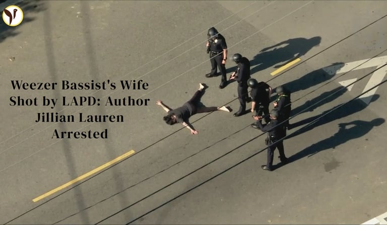 Weezer Bassist's Wife Shot by LAPD, Arrested in Dramatic Hit-and-Run Incident