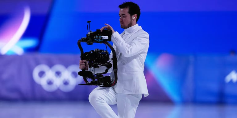 Pioneering On-Ice Cameraman Revolutionizes Figure Skating Coverage with Intimate, Unseen Moments