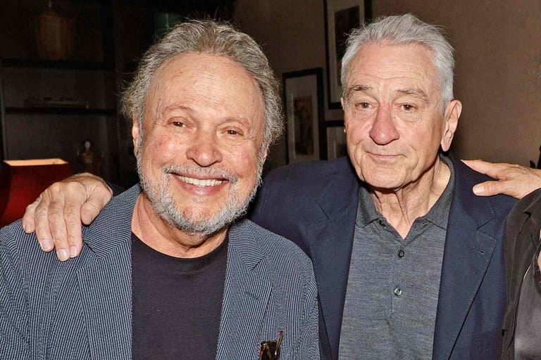 Robert De Niro and Billy Crystal Reunite to Celebrate 25 Years of 'Analyze This' and Cherished Friendship