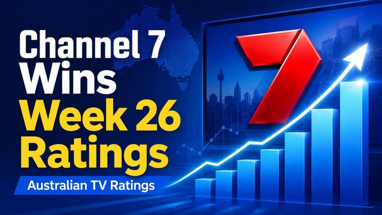 Seven Network Dominates 2026 Ratings with Sports and Reality TV Surge