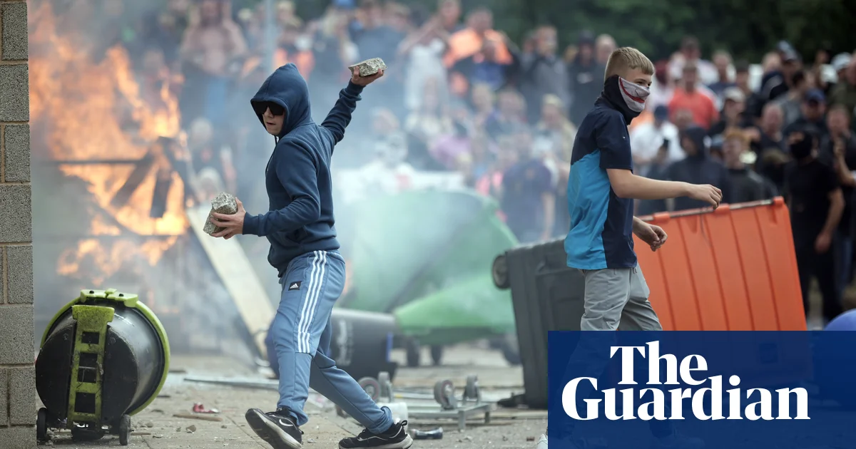 Why are people rioting across England and how many are involved?