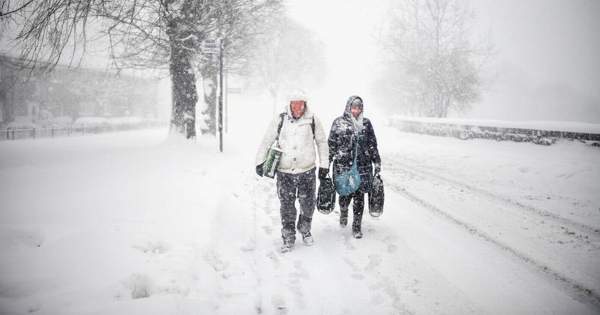 UK weather maps reveal exact date temperatures drop to -1C - and it's days away