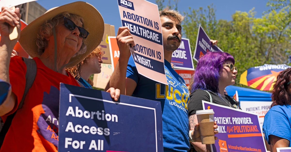 Arizona certifies abortion-rights initiative for the November ballot