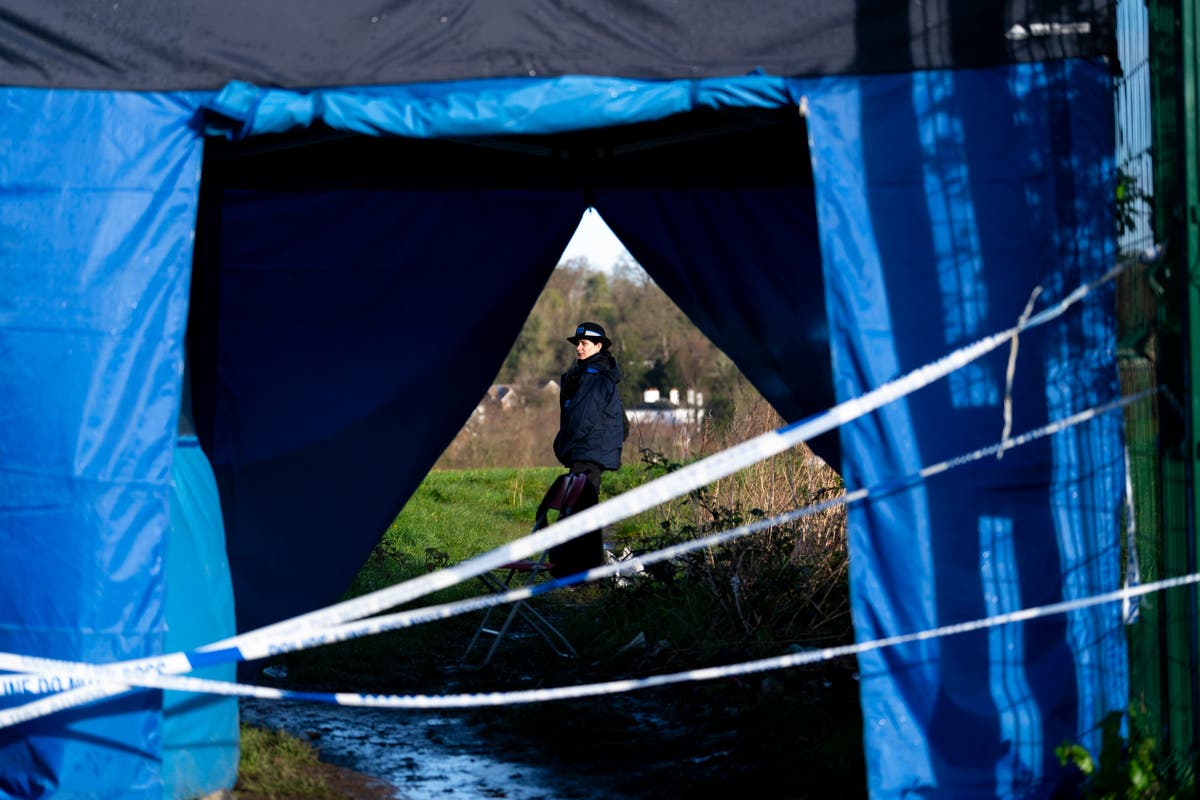 Man and woman arrested on suspicion of murder after human remains found in park