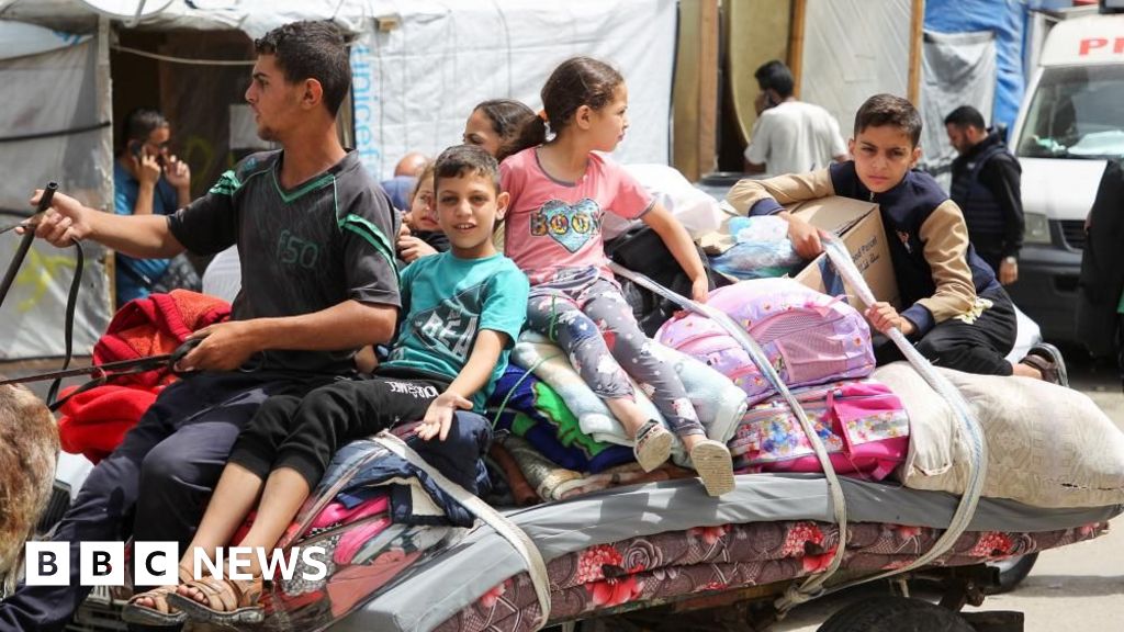 Israel Gaza war: More Rafah evacuations as Israel steps up operations
