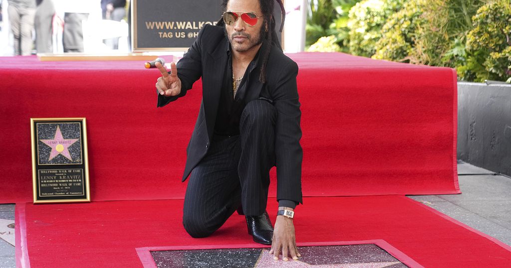 Lenny Kravitz Honored With a Star on the Hollywood Walk of Fame