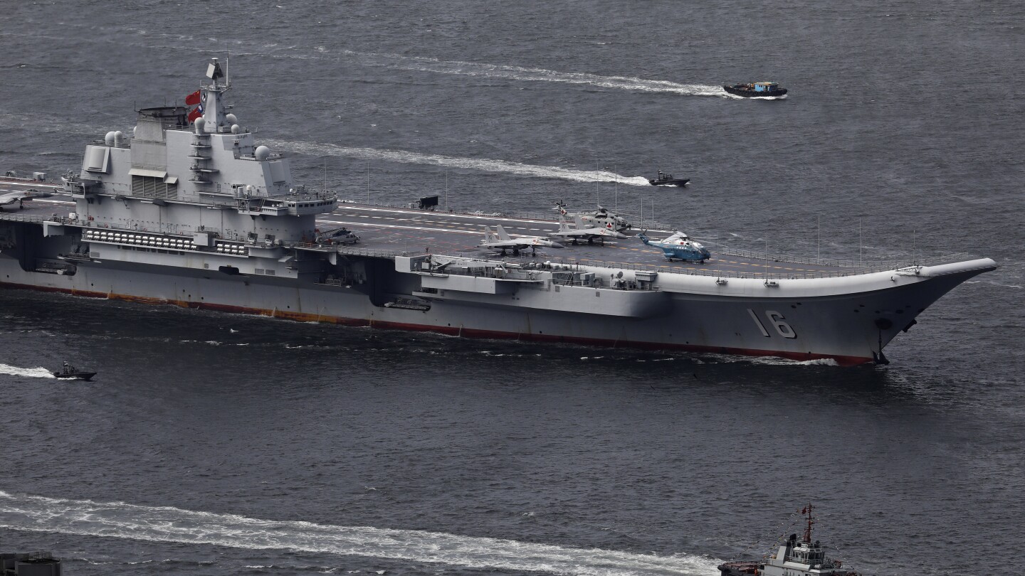 Chinese aircraft carrier comes closer than ever to Japan