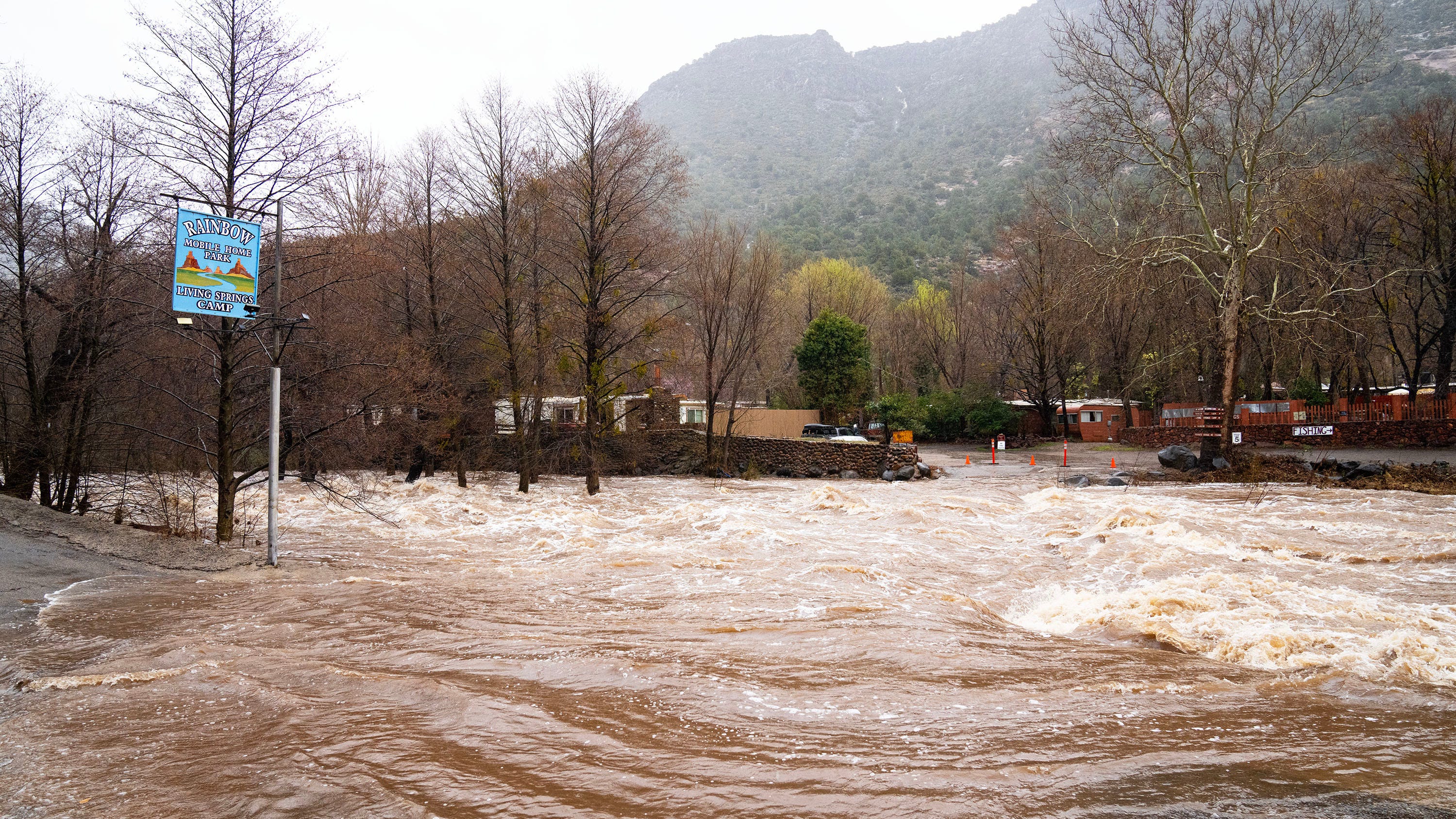 Flash flood warning issued for Coconino, Gila and Yavapai counties