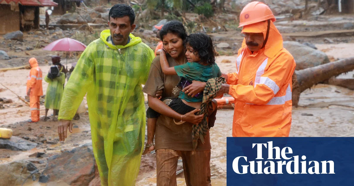 India landslides: at least 23 dead in Kerala with others missing, feared washed away