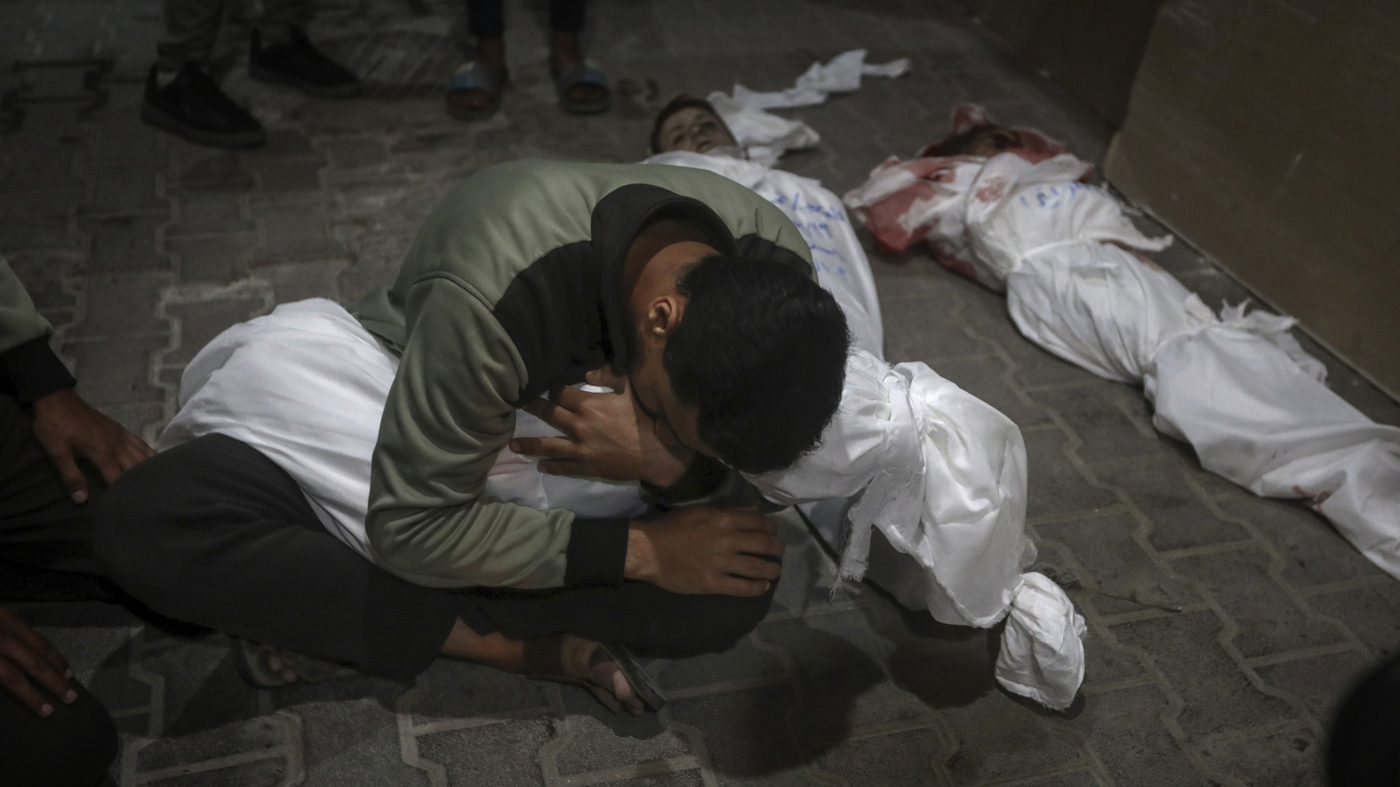 Israeli strikes on southern Gaza city of Rafah kill 13, including nine children