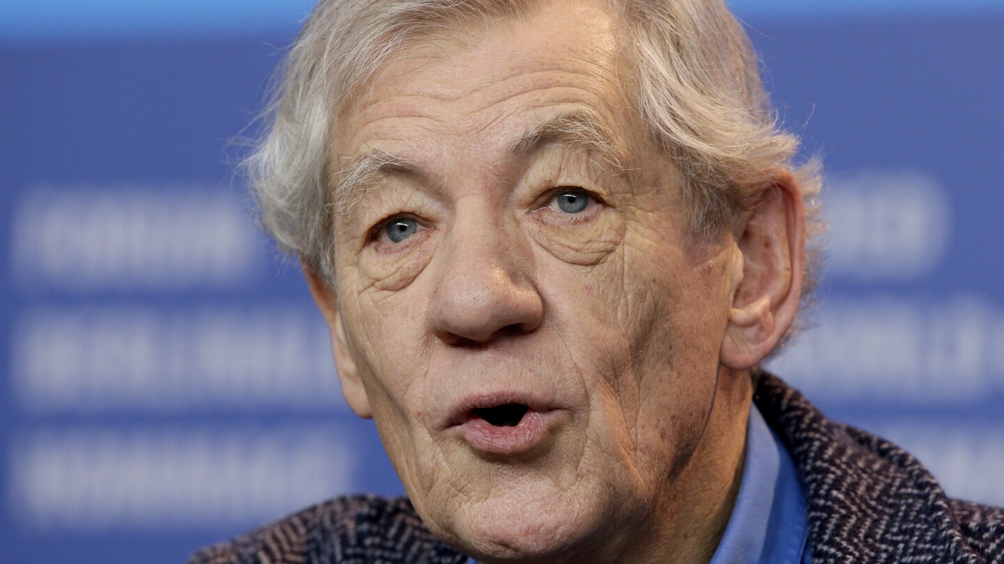 Actor Ian McKellen, 85, is hospitalized after toppling off stage in London