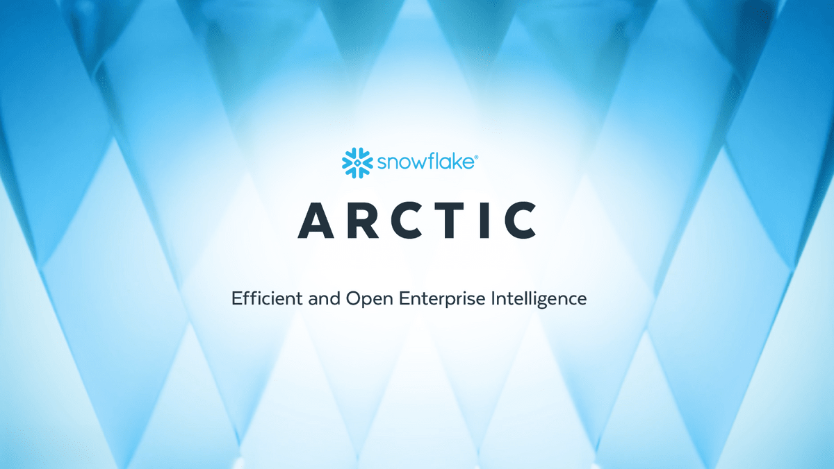 Snowflake Arctic, a large-scale language model optimized for enterprise tasks such as SQL generation, coding, and instruction following that can be used for free and commercially, is now available