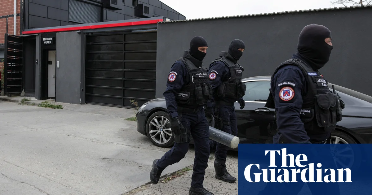 Armed police raid Andrew Tate’s home in Romania