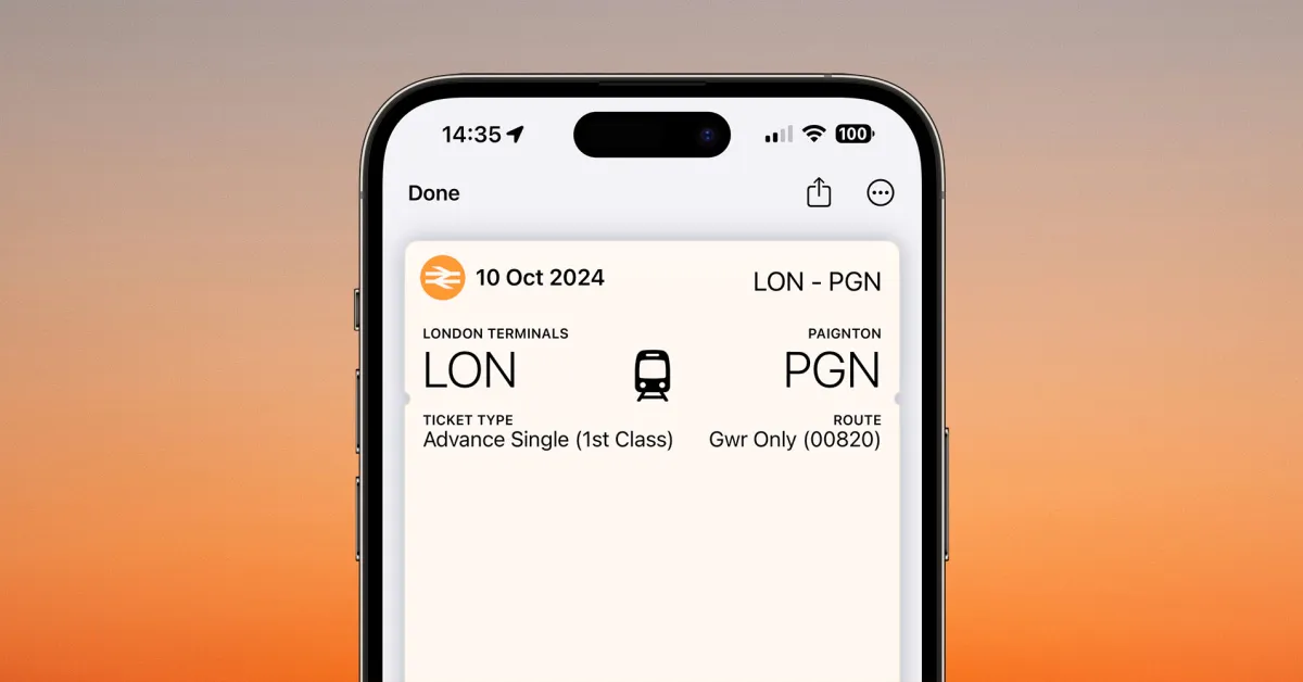 Let us manually add any ticket or pass to Apple Wallet