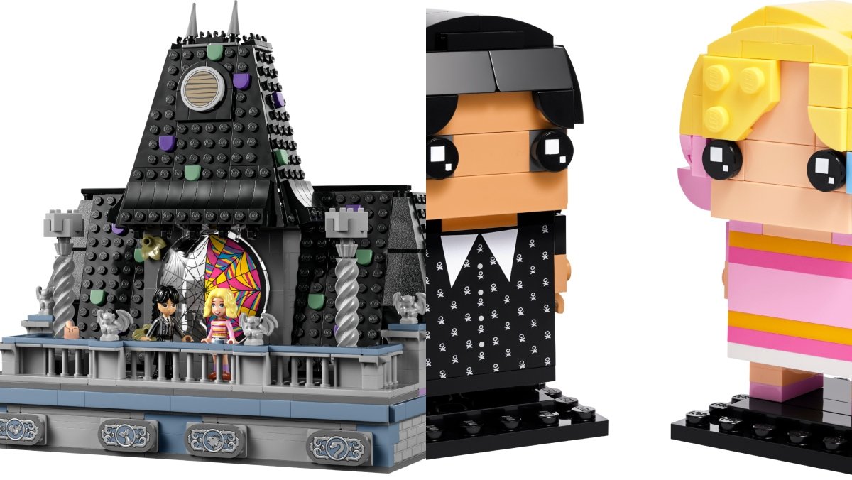 WEDNESDAY LEGO Sets Bring BFF Energy and Nevermore Academy to Brick Form