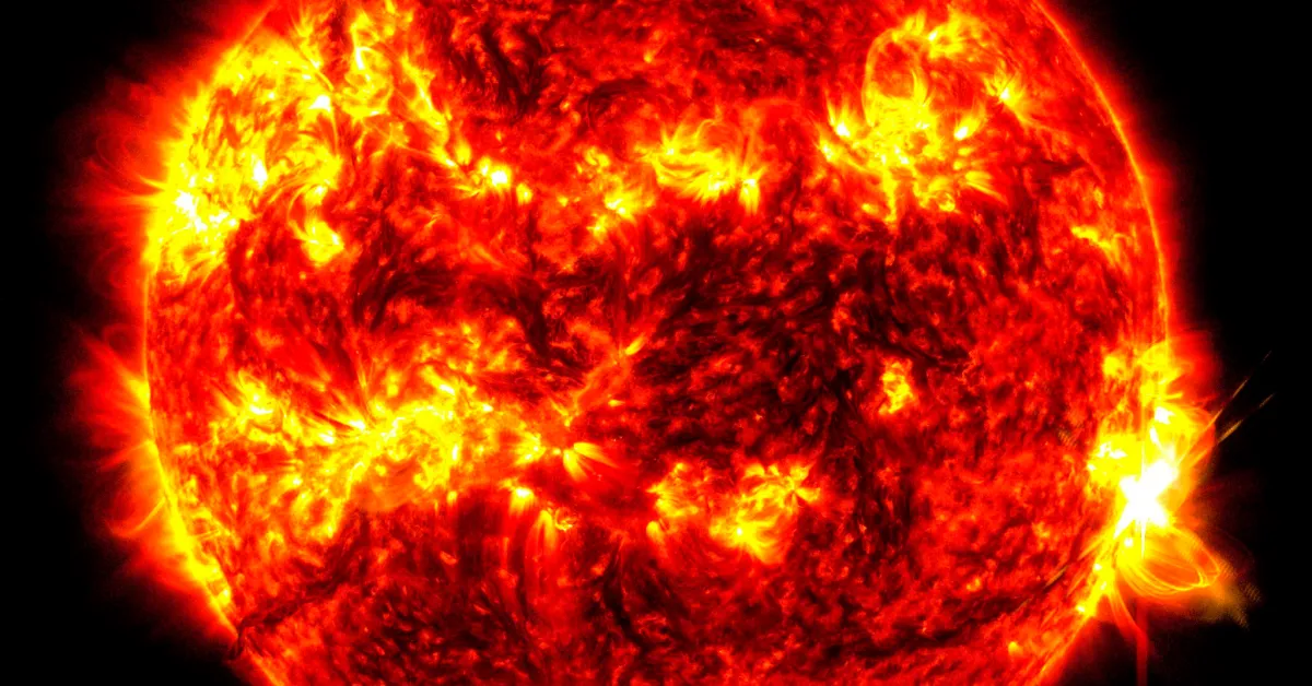 Sun Shoots Out Biggest Solar Flare in Nearly a Decade