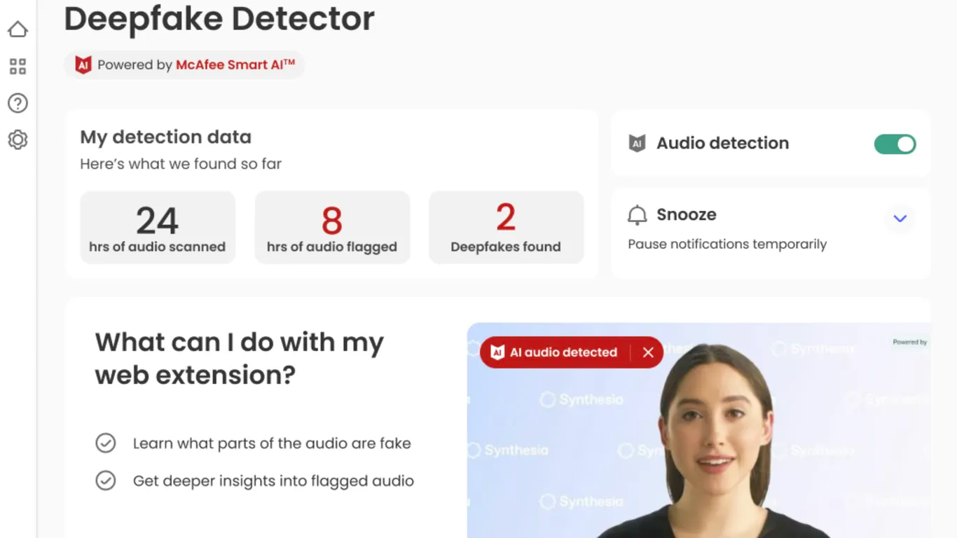 New McAfee tool can detect AI-generated audio