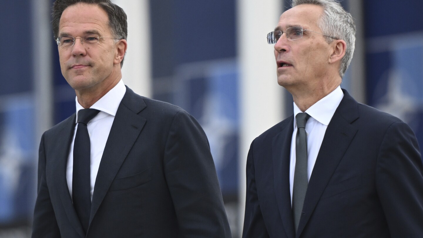 NATO's longtime chief hands over to former Dutch premier Mark Rutte