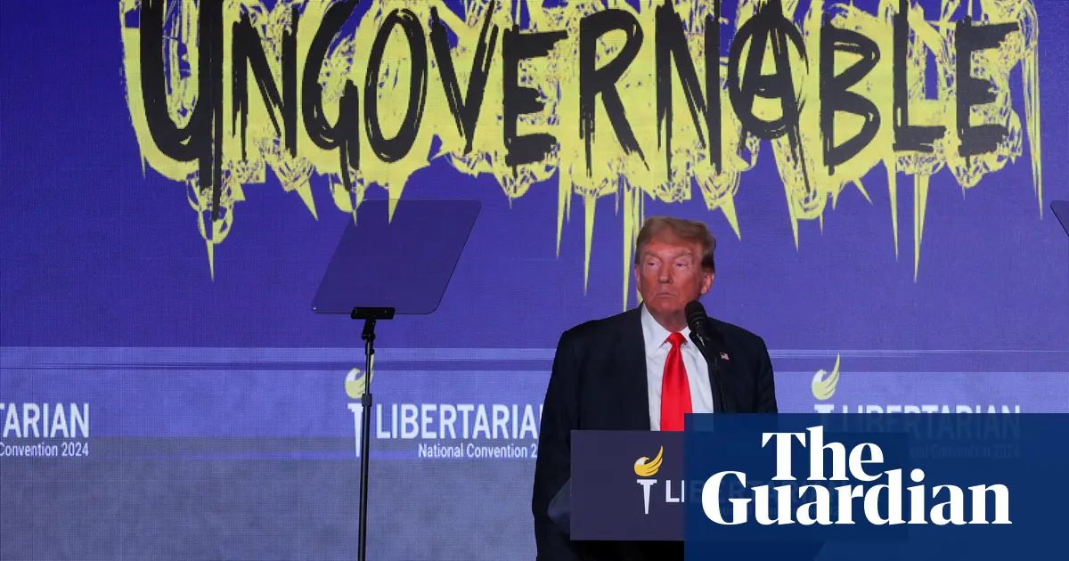 ‘No wannabe dictators!’: Donald Trump booed at Libertarian convention