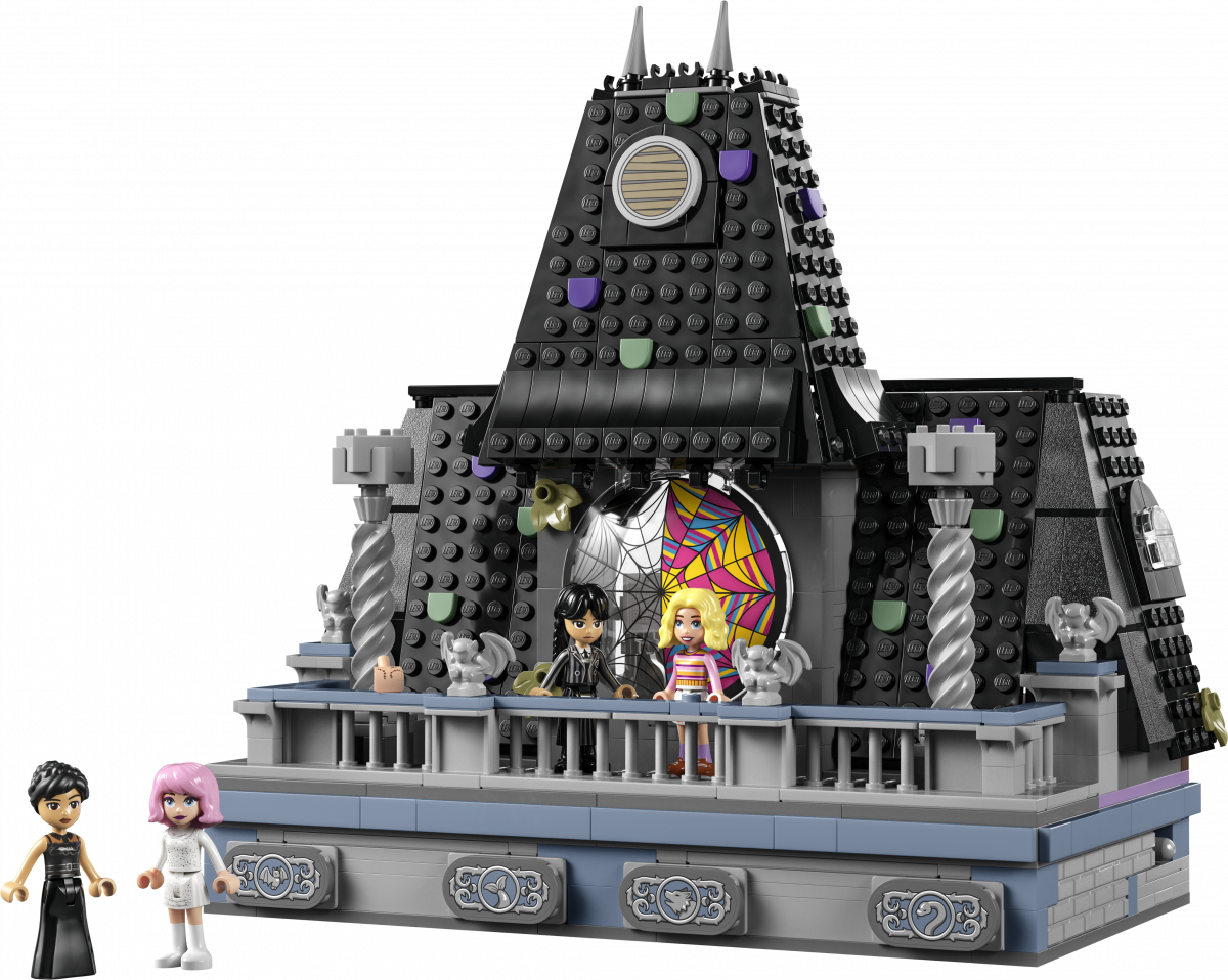 WEDNESDAY LEGO Sets Bring BFF Energy and Nevermore Academy to Brick Form