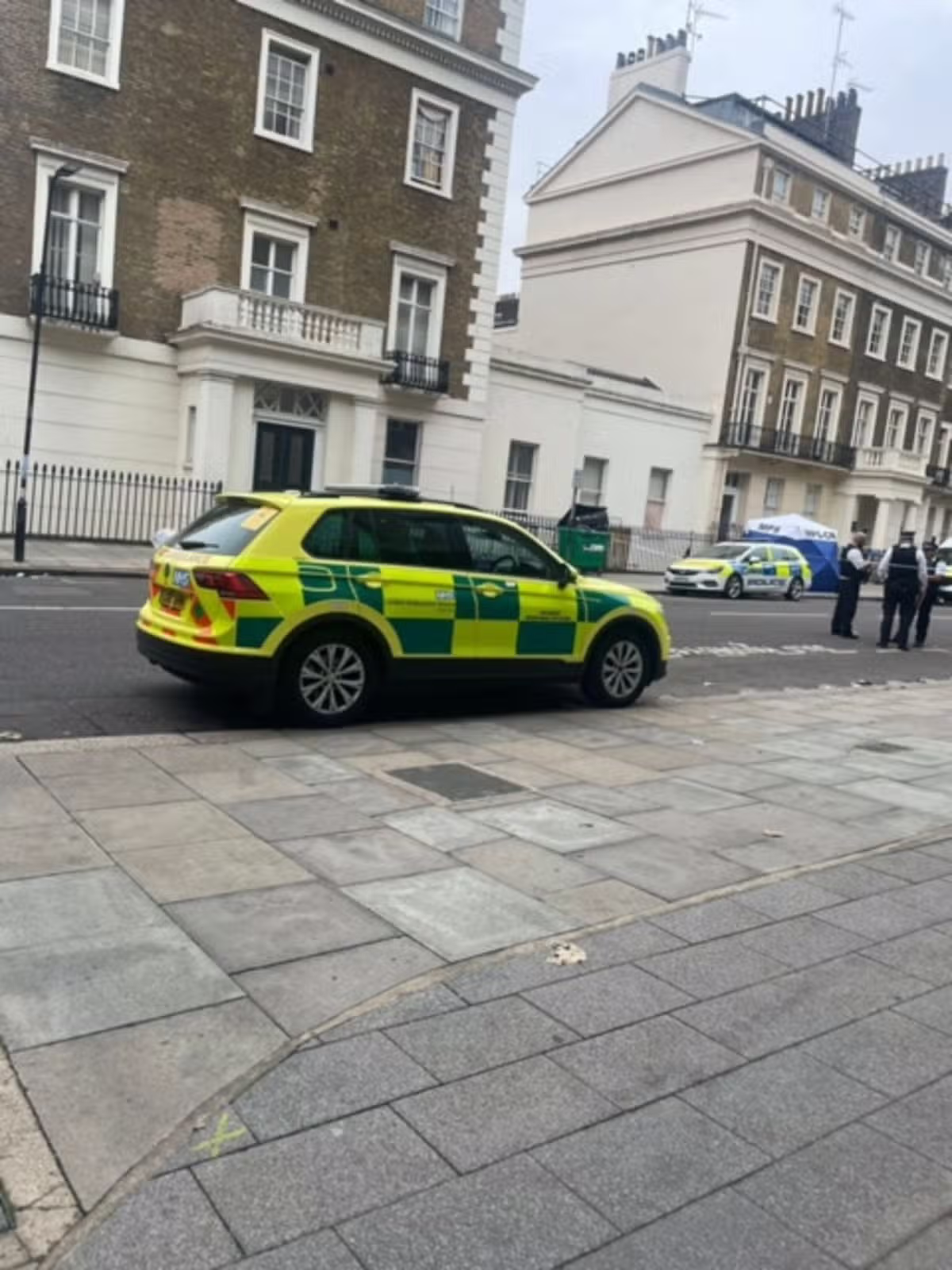 Police arrest man on suspicion of murder after baby found dead in Camden