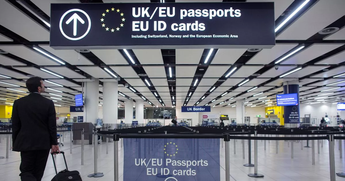 Warning to Brits new 'visa' for EU will 'add to travel costs'