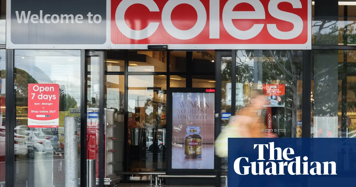 Coles reports 8% surge in annual profit to $1.1bn amid cost-of-living crisis