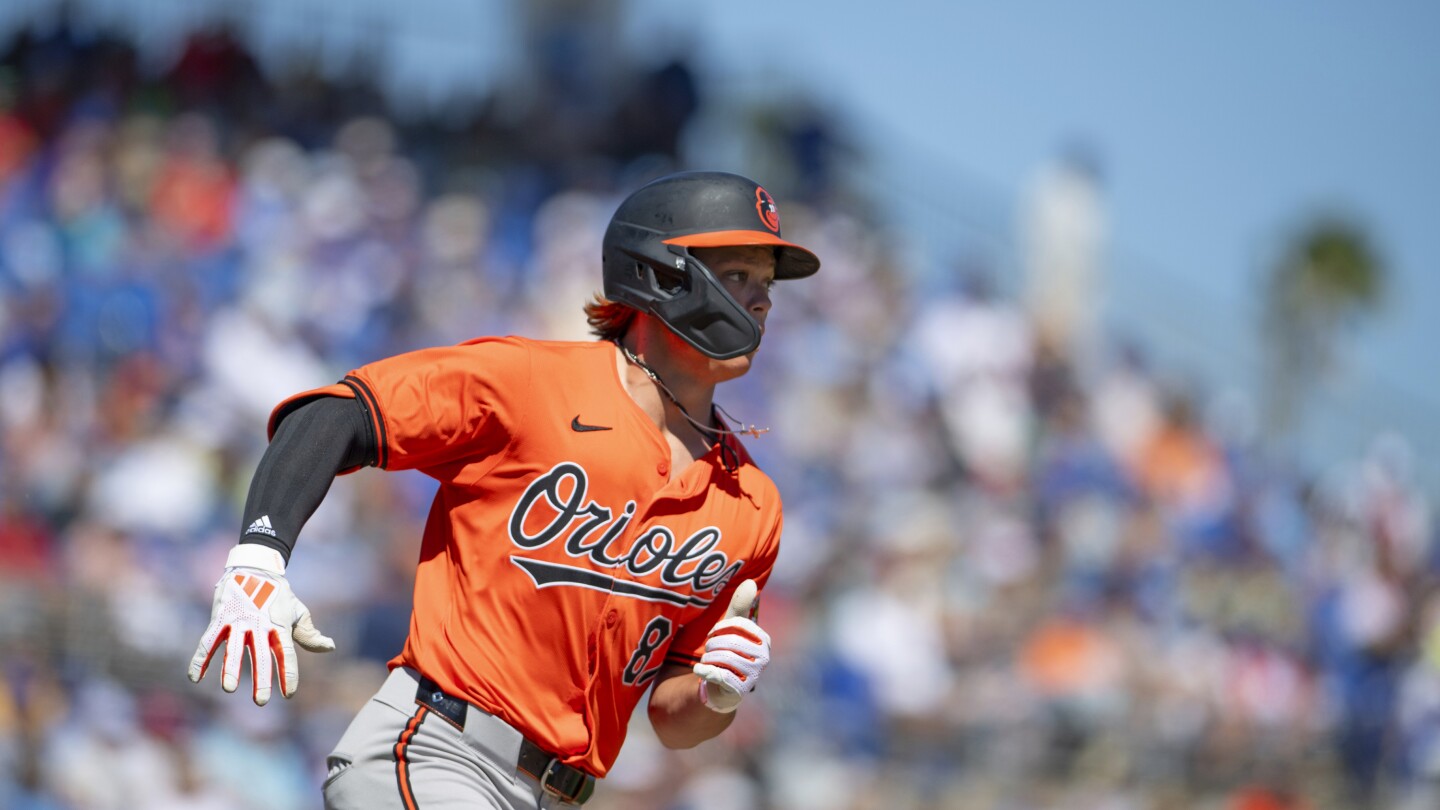 Orioles are calling up top prospect Jackson Holliday, AP source says