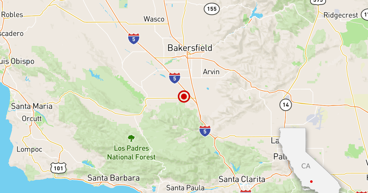 California earthquake: Magnitude 5.3 quake hits near Bakersfield - Los Angeles Times