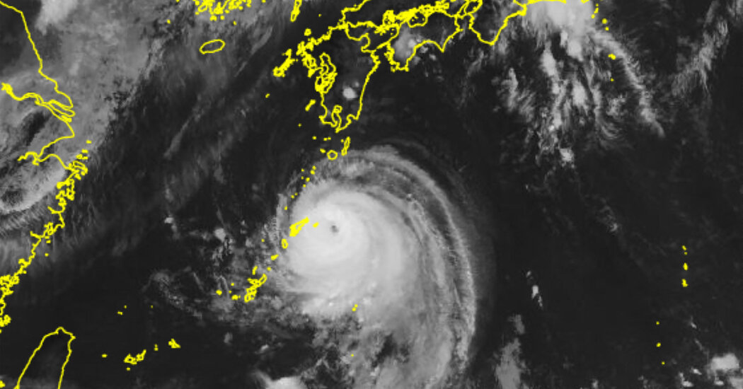 Typhoon Shanshan Approaches Japan, Bringing Heavy Rain and Winds